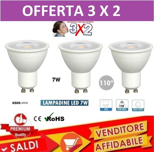 Faretto gu10 led lampadina a - faretto,