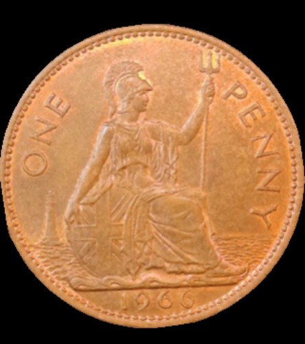 Penny 1966 elisabetta ii - 1,