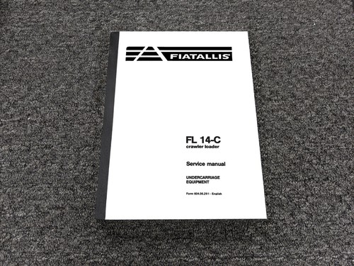 Fiat allis 14c cingolato - allis,