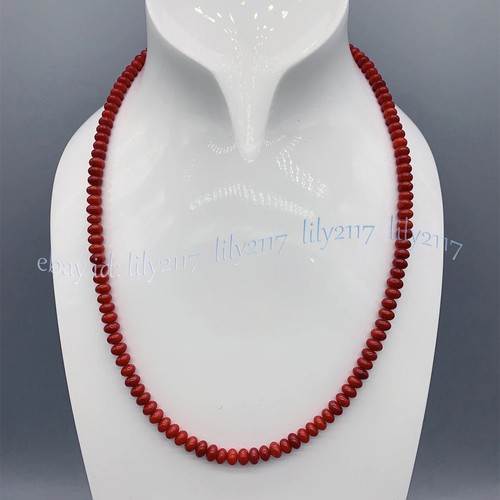 Collana perline rondelle