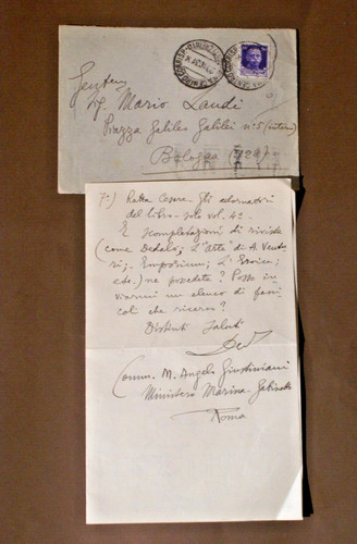 130z lettera autografa angelo - 130z-lettera,