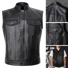 Gilet uomo ecopelle moda