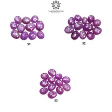 Set forma uovo taglio rosa