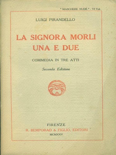 Signora morli una due - una,
