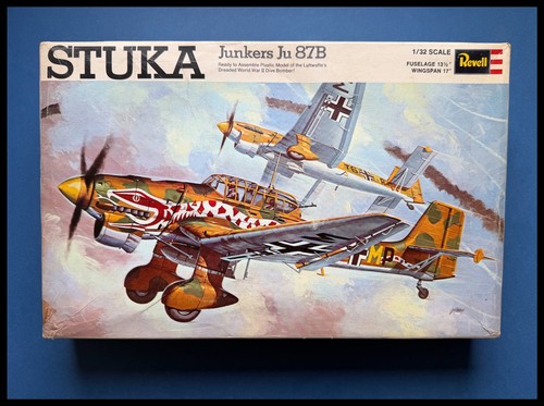 Kit modellino revell - kit, stuka