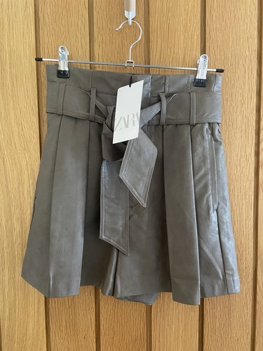 Pantaloncini zara ecopelle - pantaloncini,