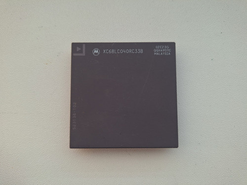 Motorola xc68lc040rc33b 68040 - motorola,