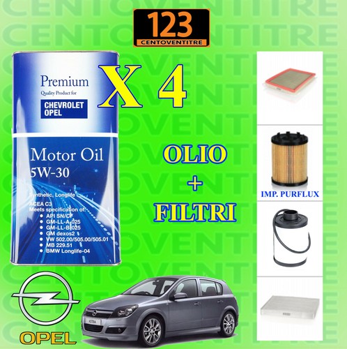 Kit tagliando opel astra - kit,