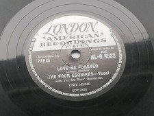 THE FOUR ESQUIRES  1958  UK