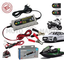 CARICA BATTERIA PER MOTO SCOOTER QUAD BARCHE CAMPER LAMPA 70178 UNIVERSALE 6/12V