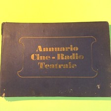 Annuario cine radio teatrale - cine,