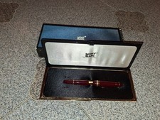 Penna stilografica Montblanc Meisterstuck n.144 Burgundy full set