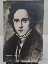 cartolina d'epoca Vincenzo Salvatore Carmelo Francesco Bellini, musica classica
