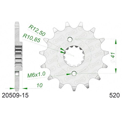 Pignone afam acciaio p520 - p520,
