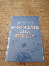 Introduzione alla retorica Maria Pia Ellero 1998 Blisterato 