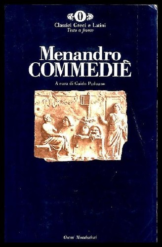 Commedie menandro paduano - commedie, menandro;