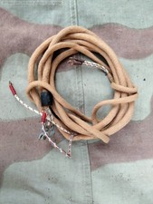 ww2 cavo copricavo tessuto inglese o statunitense ricambio per cuffie radio NOS