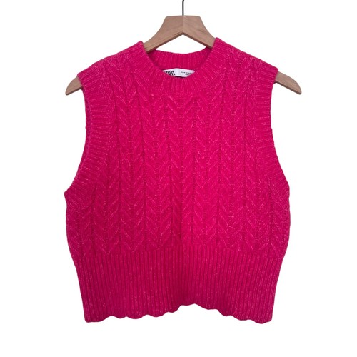 Gilet maglione girocollo