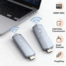 Trasmettitore HDMI Wireless 100Ft Ricevitore HDMI Extender 5G 1080P per Proiettore TV