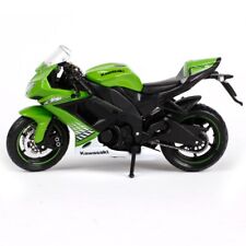 Modellino moto in lega Maisto 1:18 Kawasaki Ninja ZX-10R collezione giocattolo regalo