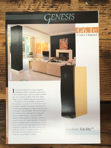 Genesis brochure - genesis, g6.1c