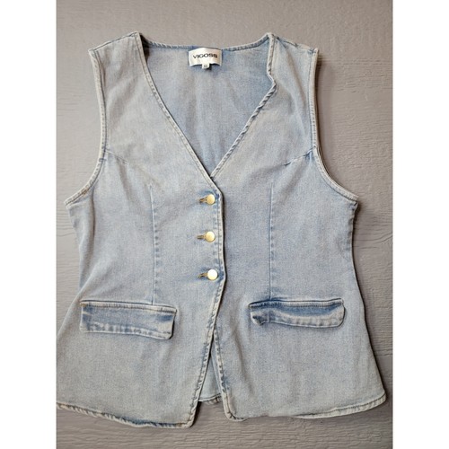 Gilet donna vigoss denim - gilet,