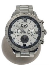 D&G Orologio al Quarzo Analogico Acciaio Inox Argento DW0191 Navajo