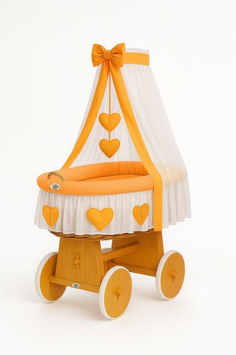 Culla vimini amelia - culla, con