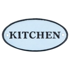 Insegna Cucina Ghisa Targa