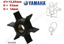 GIRANTE POMPA ACQUA YAMAHA 2T(9.9/15) 4T(F9/F9.9/F15) MOTORI FUORIBORDO IMPELLER