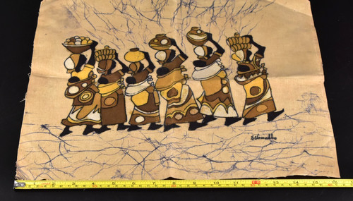 Quadro africano tessuto - africano,