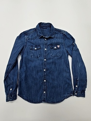 Guess camicia ragazzo denim - guess,