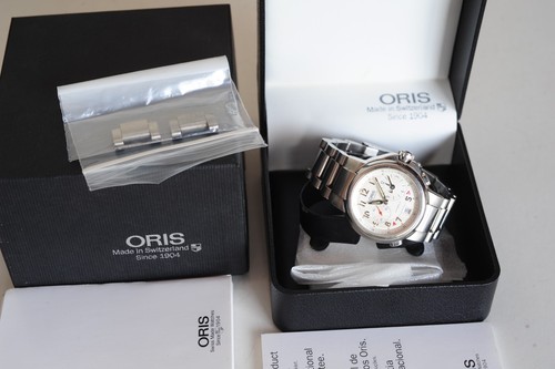 Oris worldtimer full - oris, steel