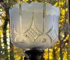 Antico paralume e bruciatore