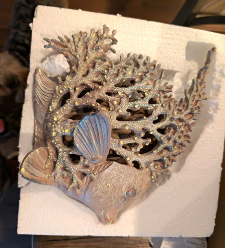 Statuina pesce decorazione - statuina,