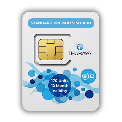 Scheda sim thuraya satellite - thuraya,