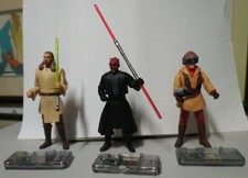 STAR WARS 3 ACTION FIGURES RIC