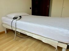 Letto una piazza e mezza: telaio, materasso e rete motorizzata ATP (testa,piedi)