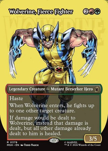 Wolverine fierce fighter - fierce,