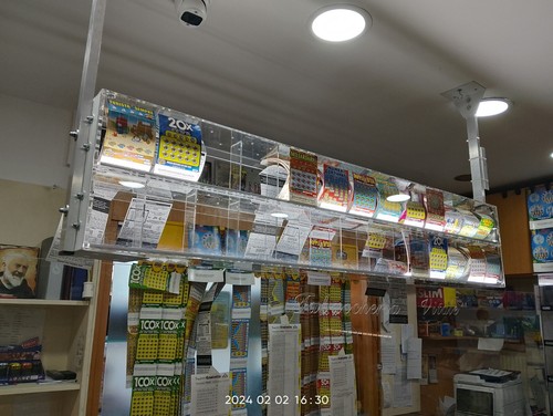 Espositore gratta vinci -  espositore,