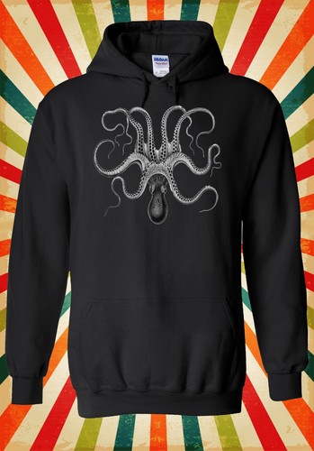 Felpa con cappuccio octopus - felpa,
