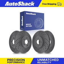 Front Rear Drilled Slotted