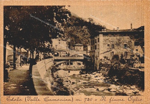 Ed427 cartolina edola valle - cartolina, edola,valle