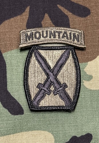 Patch divisione montagna - patch,