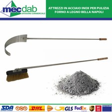 Attrezzi in Acciaio Inox Per Pulizia Forno a Legno Bella Napoli