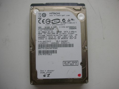 Hitachi hts545050b9a300 500gb - hts545050b9a300,