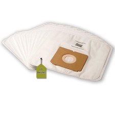 10 sacchetti per aspirapolvere