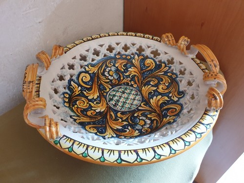 Portafrutta centratavola fatto