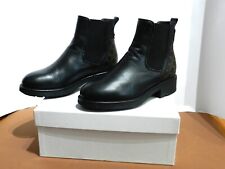 Nero Giardini tronchetto in pelle con stampa logo