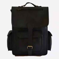 Zaino Vintage In Vera Pelle -